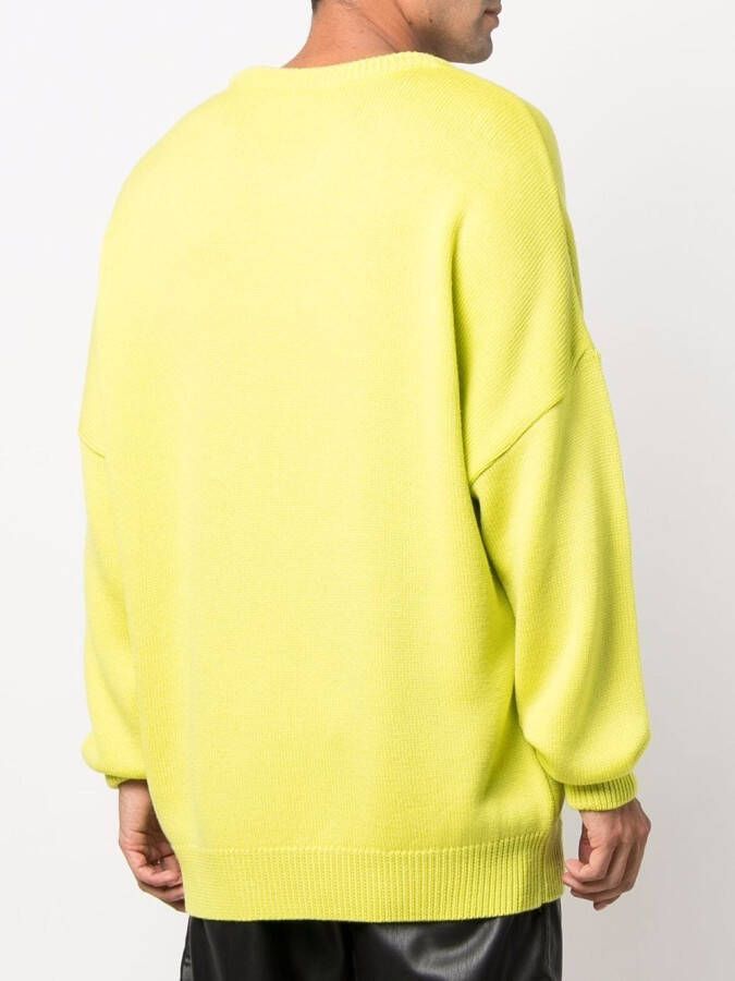 032c Intarsia trui Groen