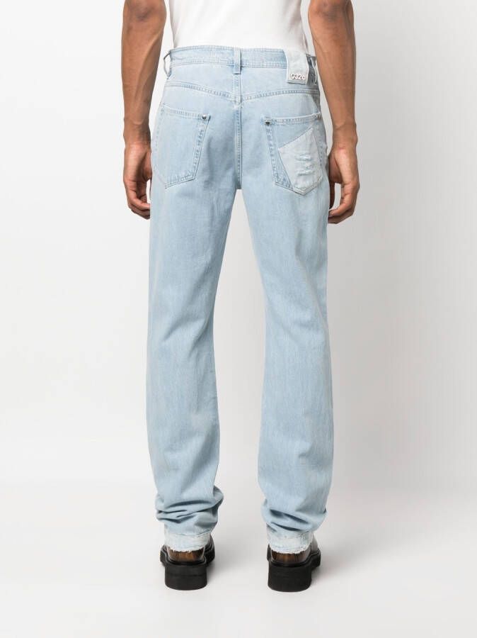 032c Straight jeans Blauw