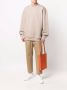 032c Sweater met Maria reliëf Beige - Thumbnail 2