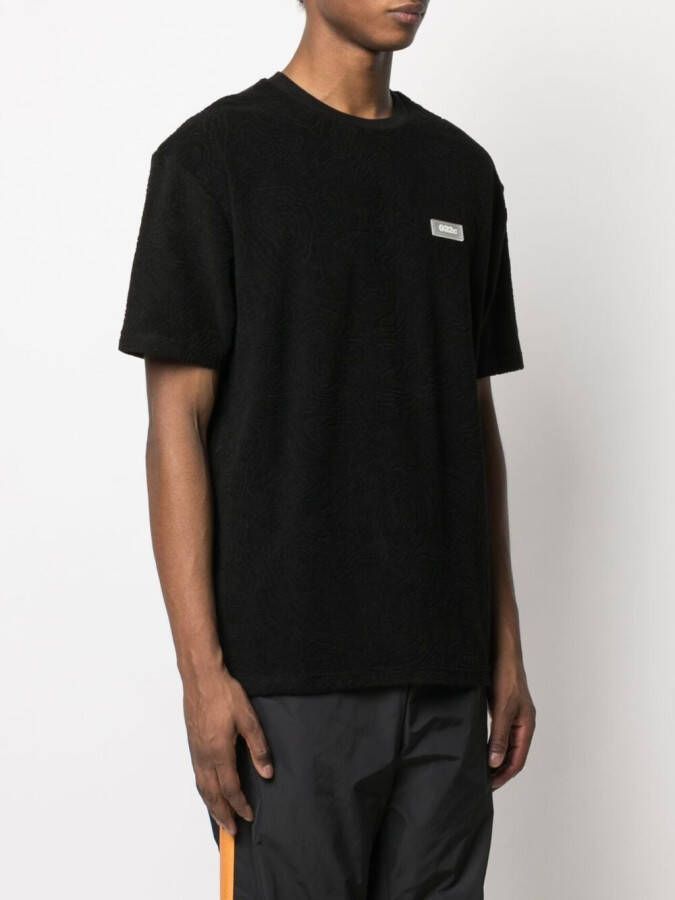 032c T-shirt met logopatch Zwart