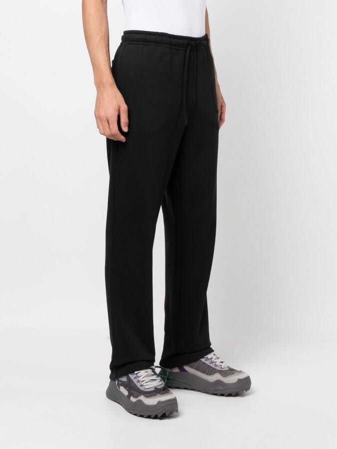 032c Trainingsbroek met logopatch Zwart