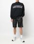 032c Trainingsshorts met perforaties Zwart - Thumbnail 2
