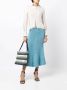 0711 Gestreepte strandtas Blauw - Thumbnail 2