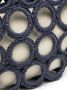 0711 Geweven shopper Blauw - Thumbnail 4