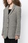 0711 Blazer met pied-de-poule print Veelkleurig - Thumbnail 3