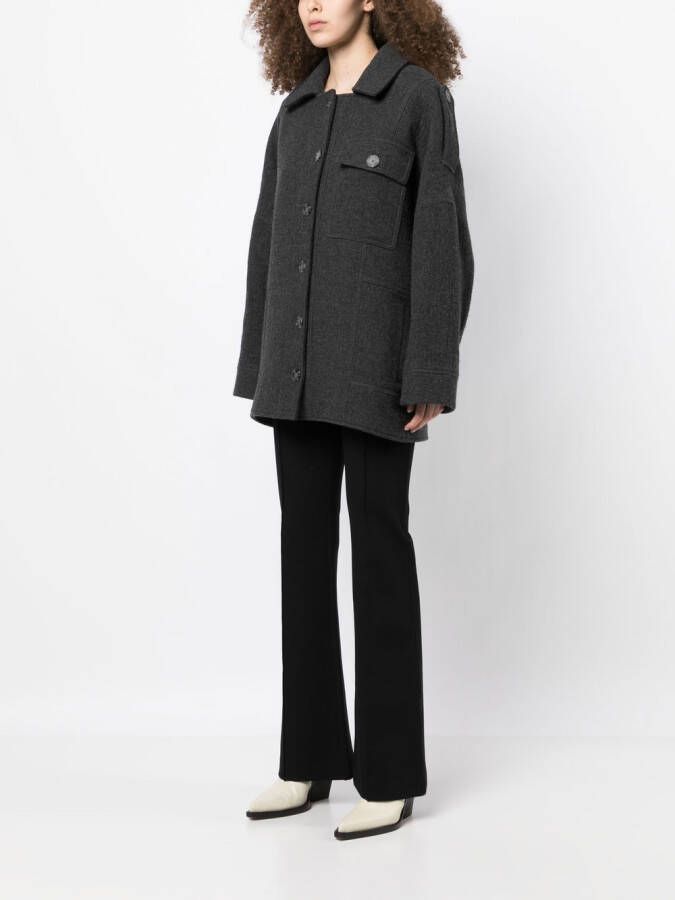 0711 Oversized jack Grijs