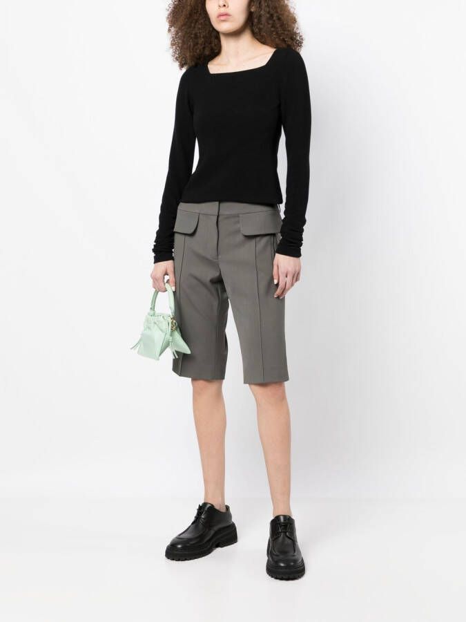 0711 Bermuda shorts Groen