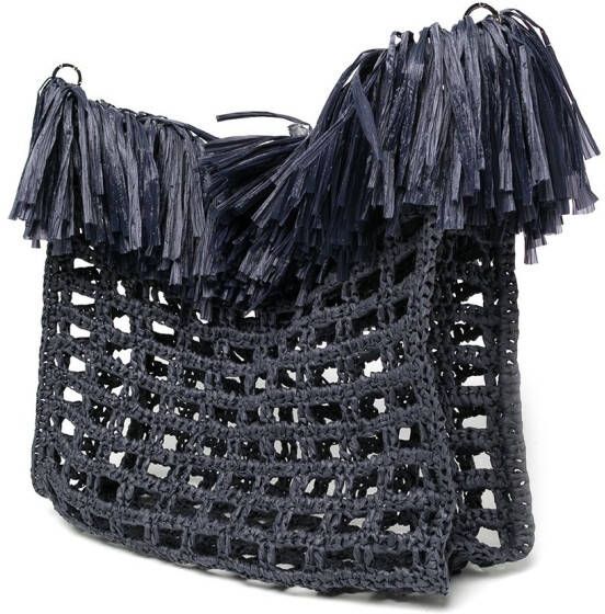 0711 Riviera strandtas Blauw