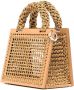 0711 St. Barts kleine shopper Bruin - Thumbnail 3
