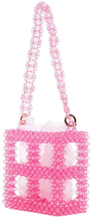 0711 Tekla bucket-tas Roze