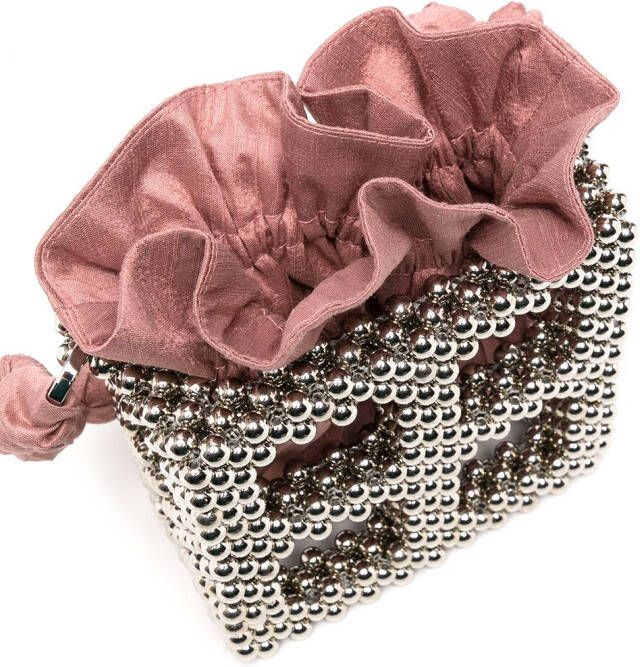 0711 Tekla kleine tas Zilver