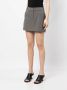0711 Tweed mini-rok Groen - Thumbnail 3