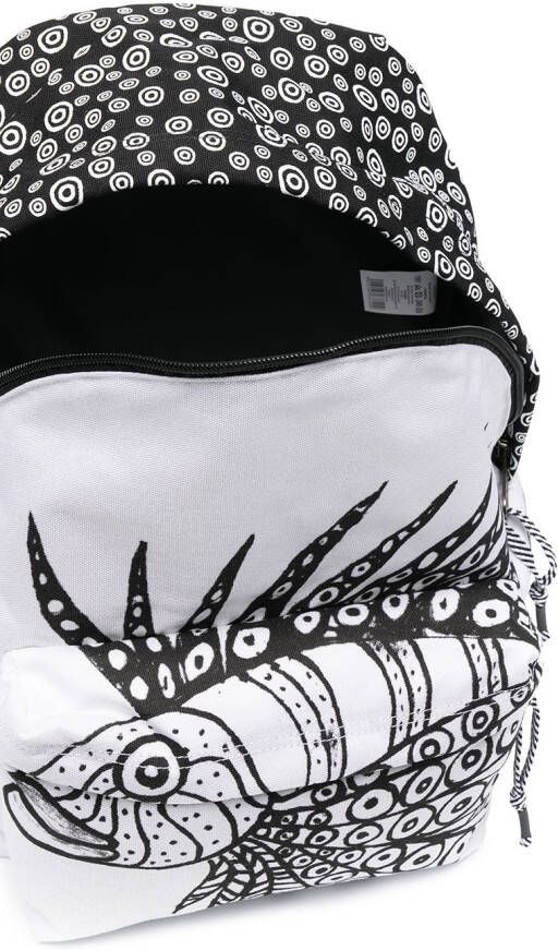 10 CORSO COMO Big Fish rugzak Wit