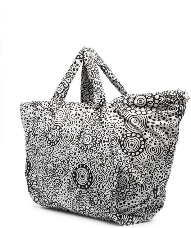 10 CORSO COMO Gewatteerde shopper Wit