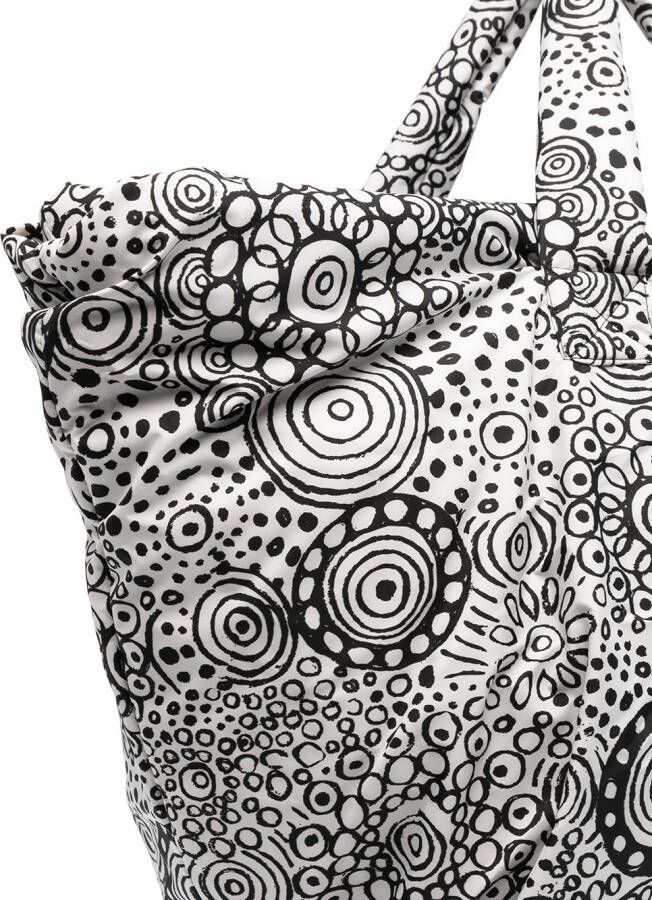 10 CORSO COMO Gewatteerde shopper Wit