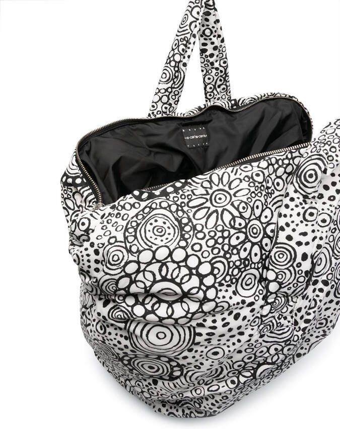 10 CORSO COMO Gewatteerde shopper Wit