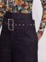 10 CORSO COMO High waist broek Blauw - Thumbnail 3