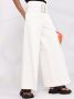 10 CORSO COMO High waist broek Wit - Thumbnail 5