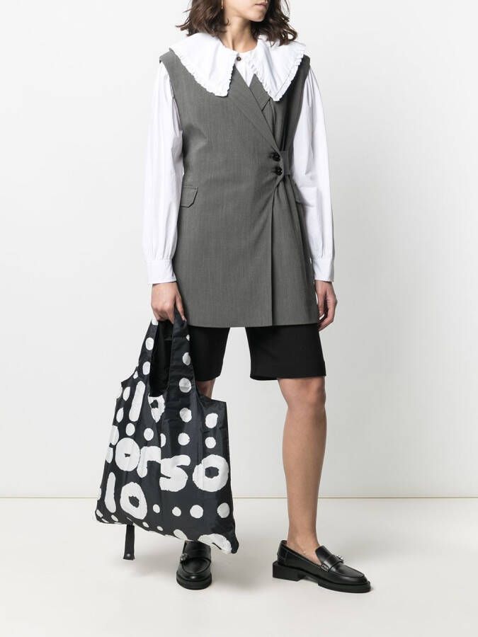 10 CORSO COMO Omkeerbare shopper Zwart