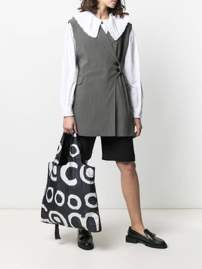 10 CORSO COMO Omkeerbare shopper Zwart