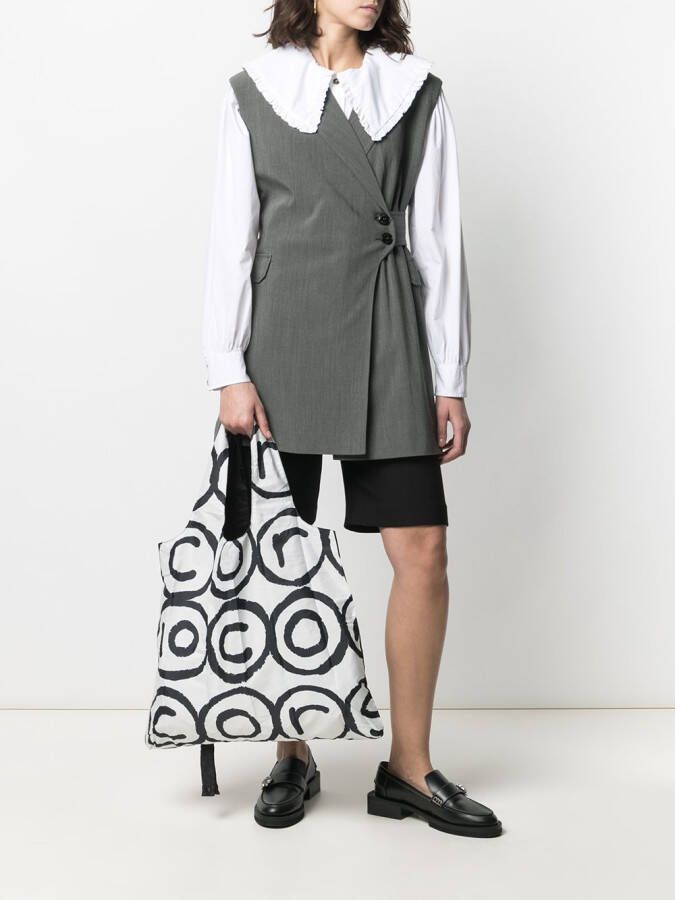 10 CORSO COMO Omkeerbare shopper Zwart
