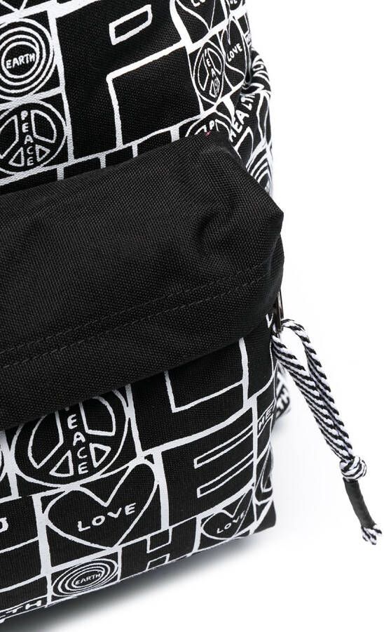 10 CORSO COMO Peace & Love rugzak Zwart