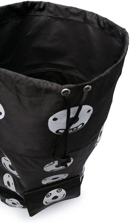 10 CORSO COMO Rugzak met logoprint Zwart