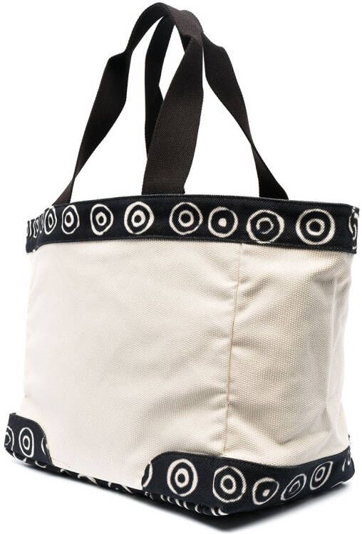 10 CORSO COMO Shopper met afwerking Beige