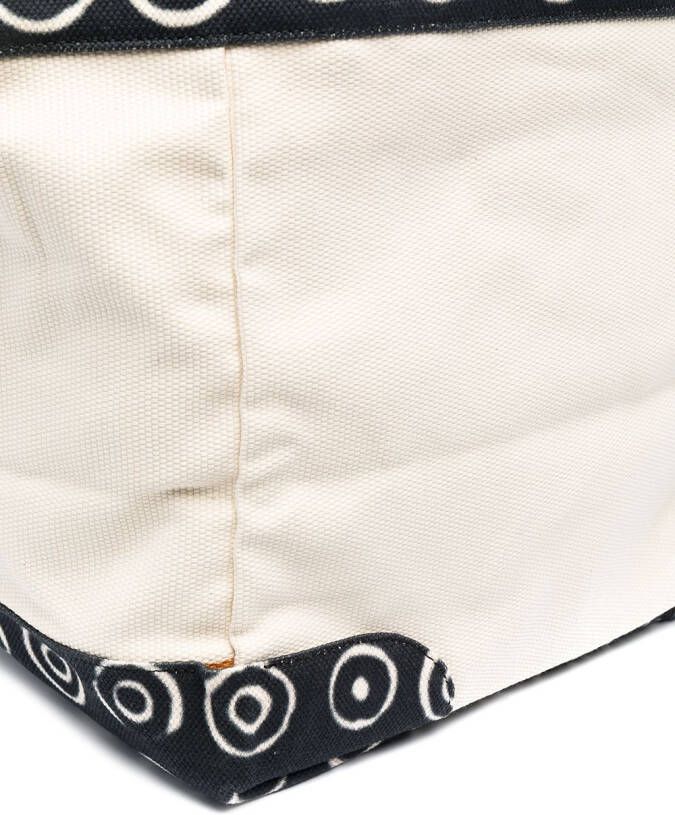 10 CORSO COMO Shopper met afwerking Beige