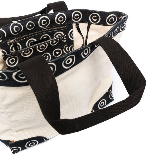 10 CORSO COMO Shopper met afwerking Beige