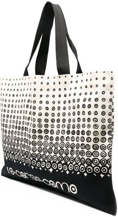 10 CORSO COMO Shopper met logo Zwart