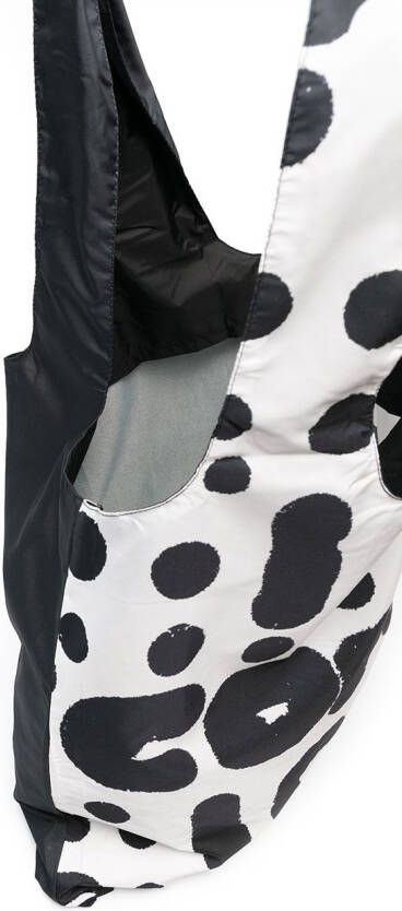 10 CORSO COMO Shopper met logo Zwart