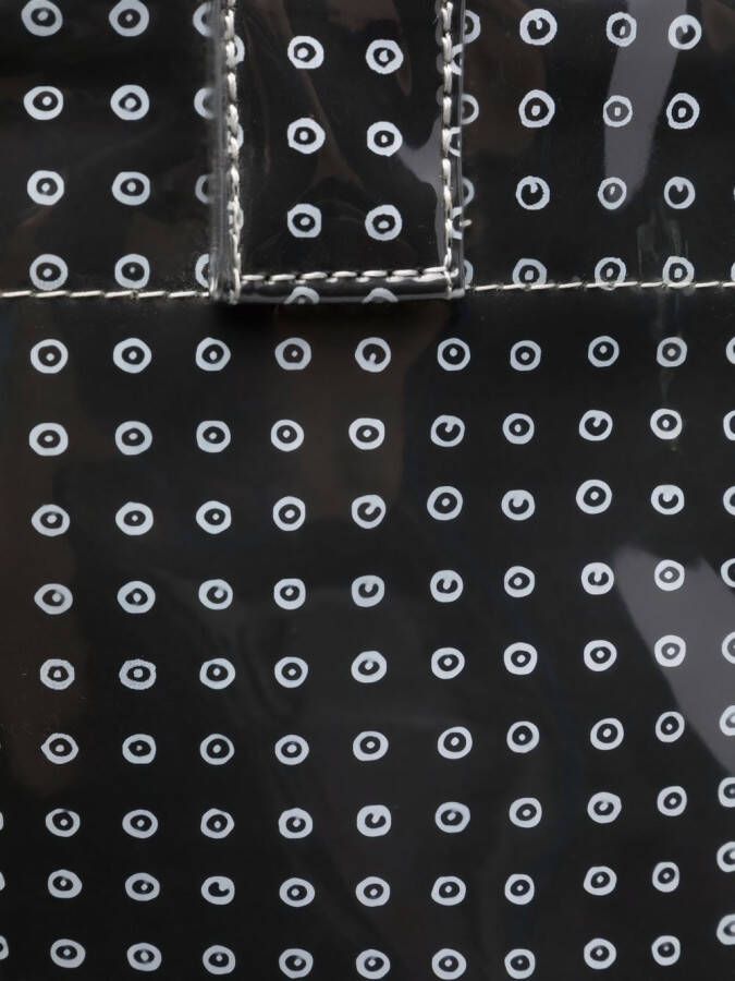 10 CORSO COMO Shopper met logoprint Zwart