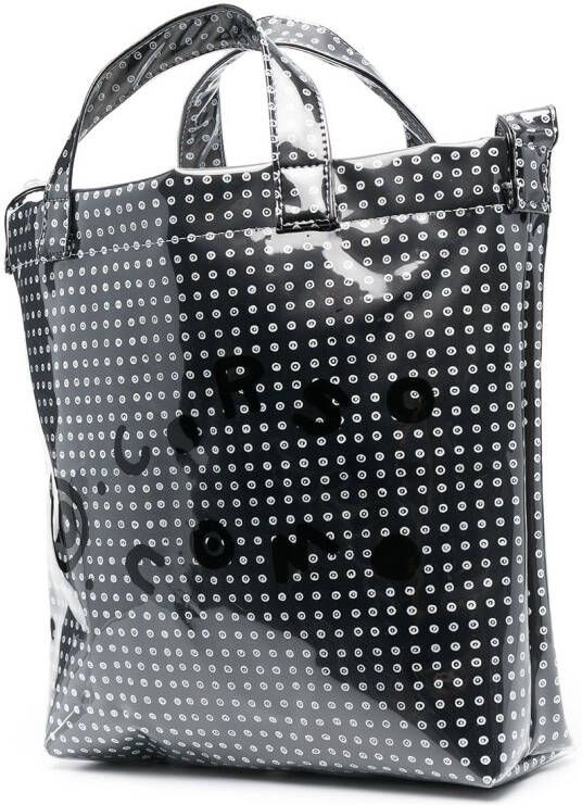 10 CORSO COMO Shopper met monogramprint Zwart