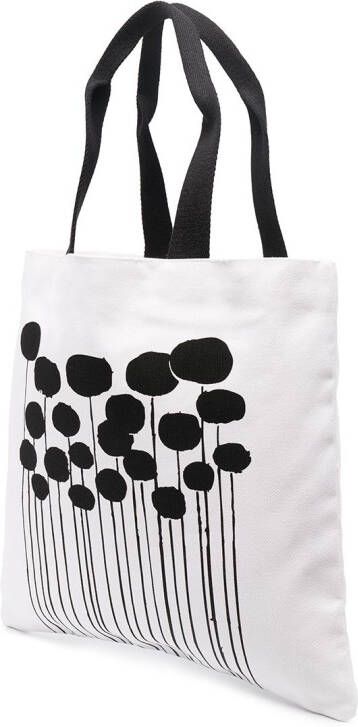 10 CORSO COMO Shopper met print Wit