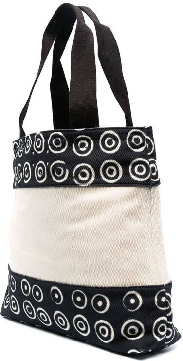 10 CORSO COMO Shopper met print Wit