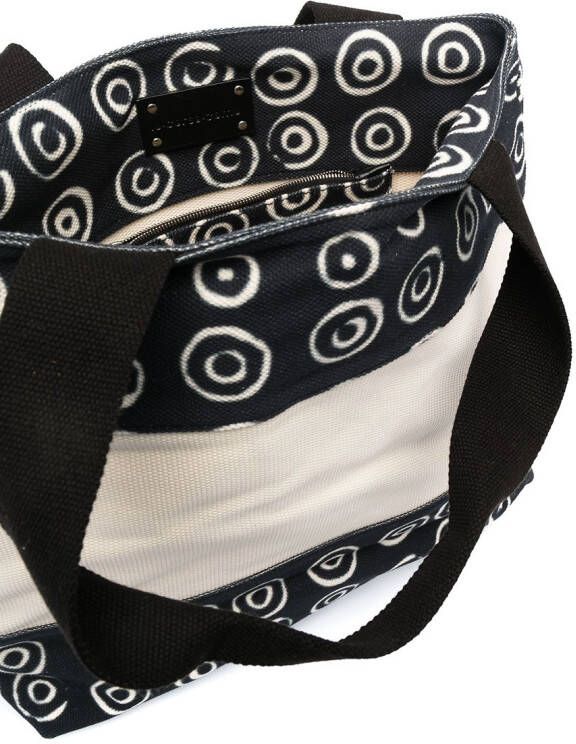 10 CORSO COMO Shopper met print Wit