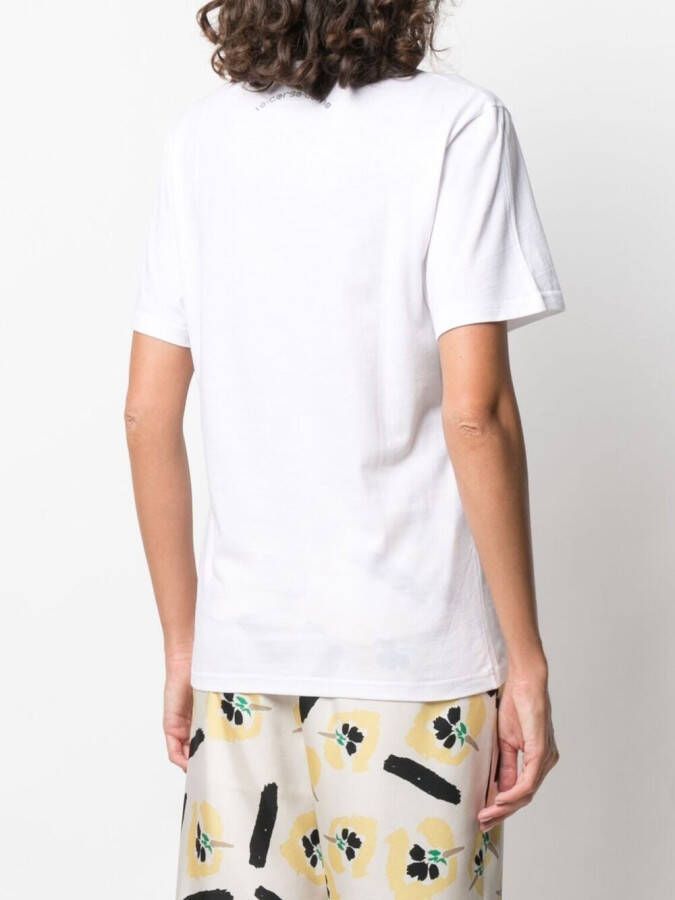 10 CORSO COMO T-shirt met logoprint Wit