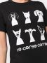10 CORSO COMO T-shirt met logoprint Zwart - Thumbnail 5