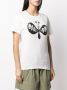 10 CORSO COMO T-shirt met print Beige - Thumbnail 3