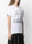 10 CORSO COMO T-shirt met print Wit - Thumbnail 3