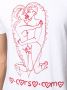 10 CORSO COMO T-shirt met print Wit - Thumbnail 5