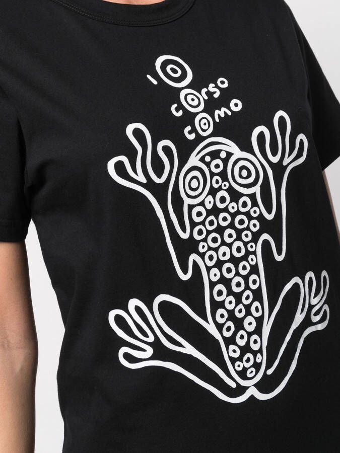 10 CORSO COMO T-shirt met print Zwart