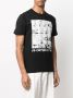 10 CORSO COMO T-shirt met print Zwart - Thumbnail 3