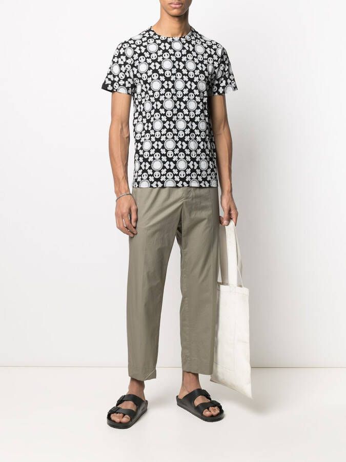 10 CORSO COMO T-shirt met print Zwart