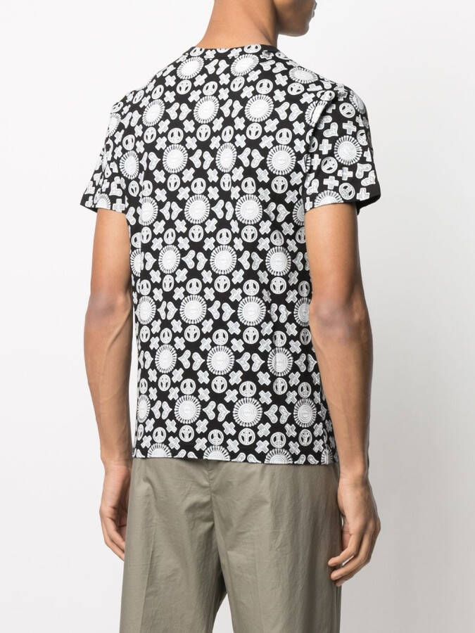 10 CORSO COMO T-shirt met print Zwart