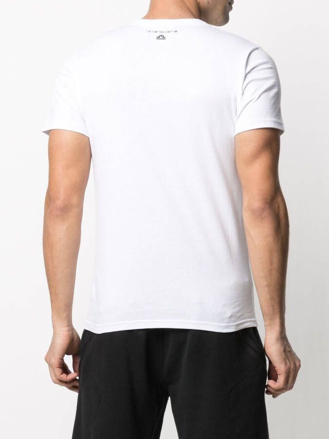 10 CORSO COMO T-shirt met weegschaalprint Wit