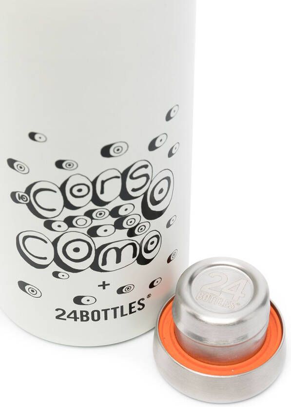 10 CORSO COMO x 24Bottles waterfles met logo Wit