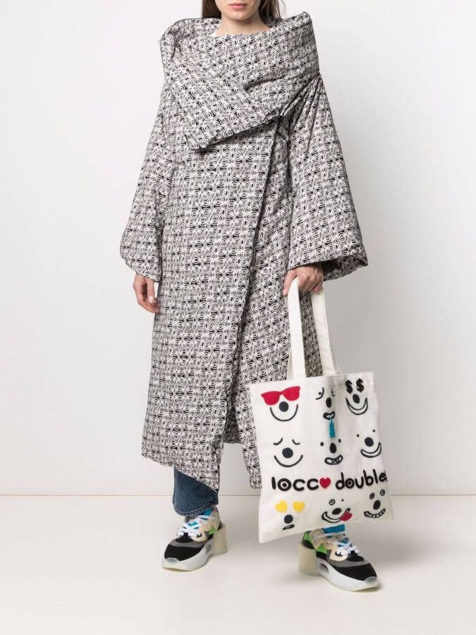 10 CORSO COMO x Moncler gewatteerde jas Zwart