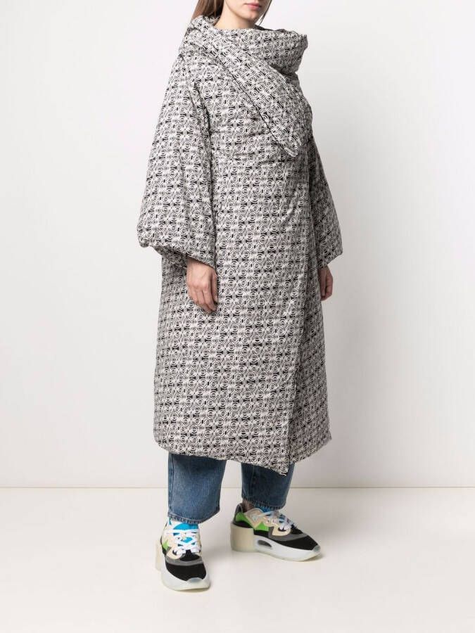 10 CORSO COMO x Moncler gewatteerde jas Zwart